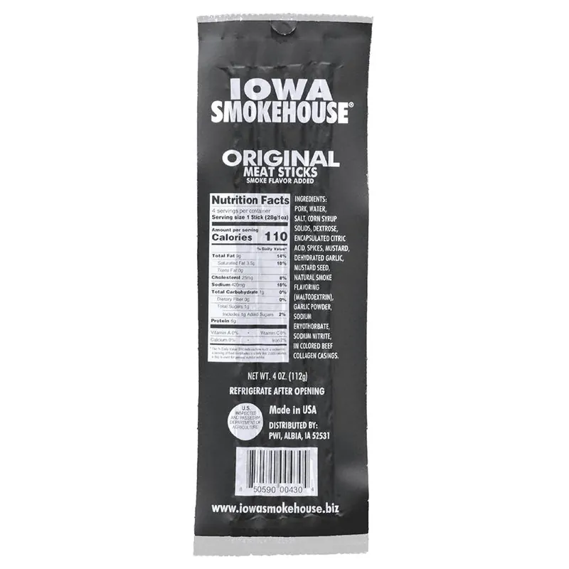 Iowa Smokehouse Meat Sticks
