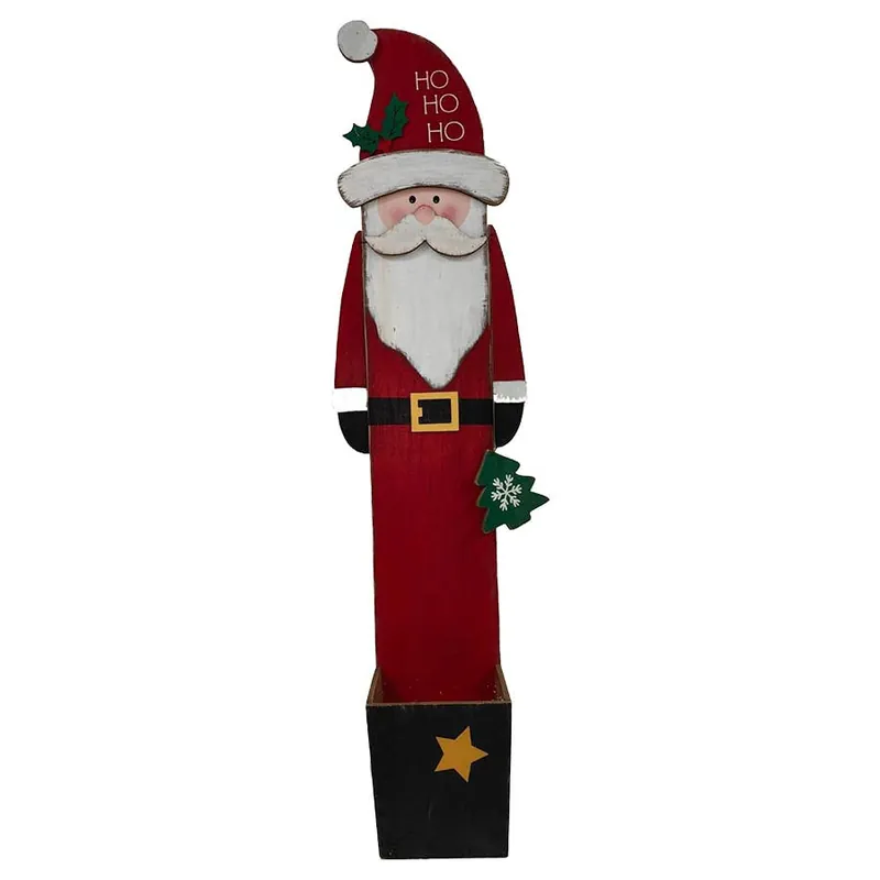 Backyard Expressions Santa Porch Planter