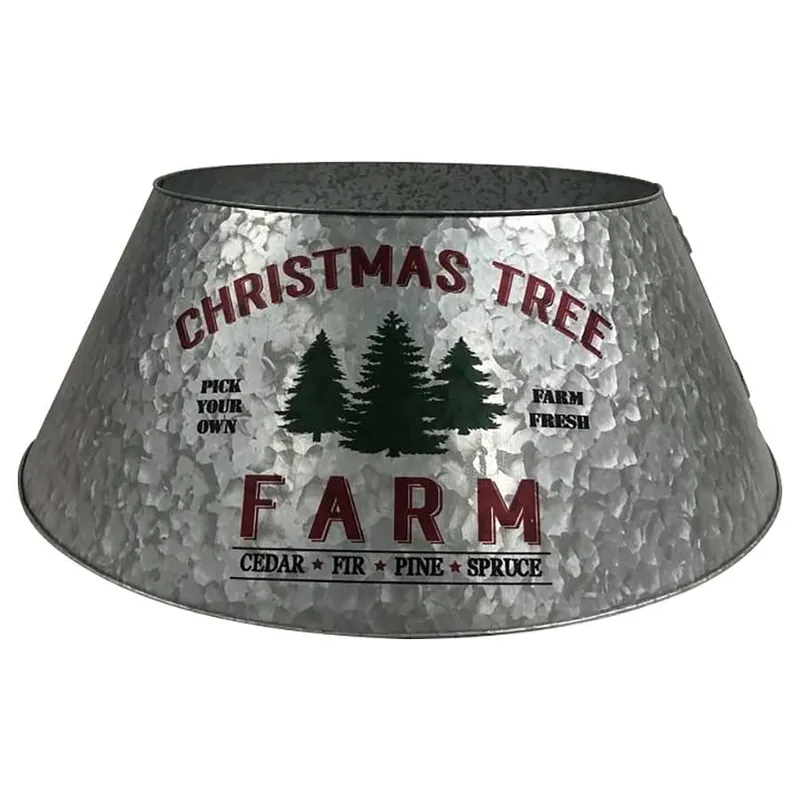 Backyard Expressions Christmas Tree Skirt Collar