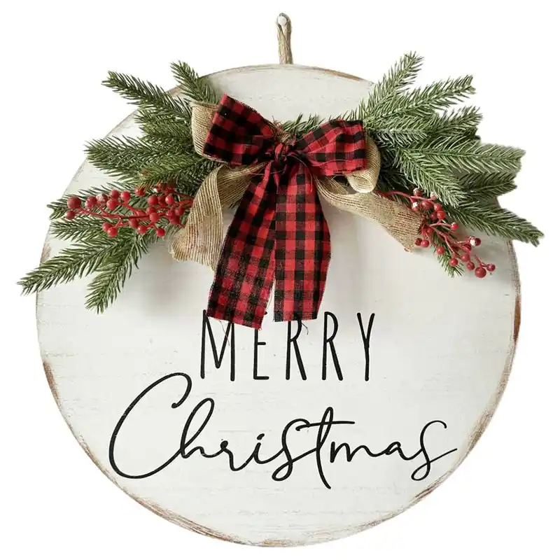 Backyard Expressions Merry Christmas Welcome Sign