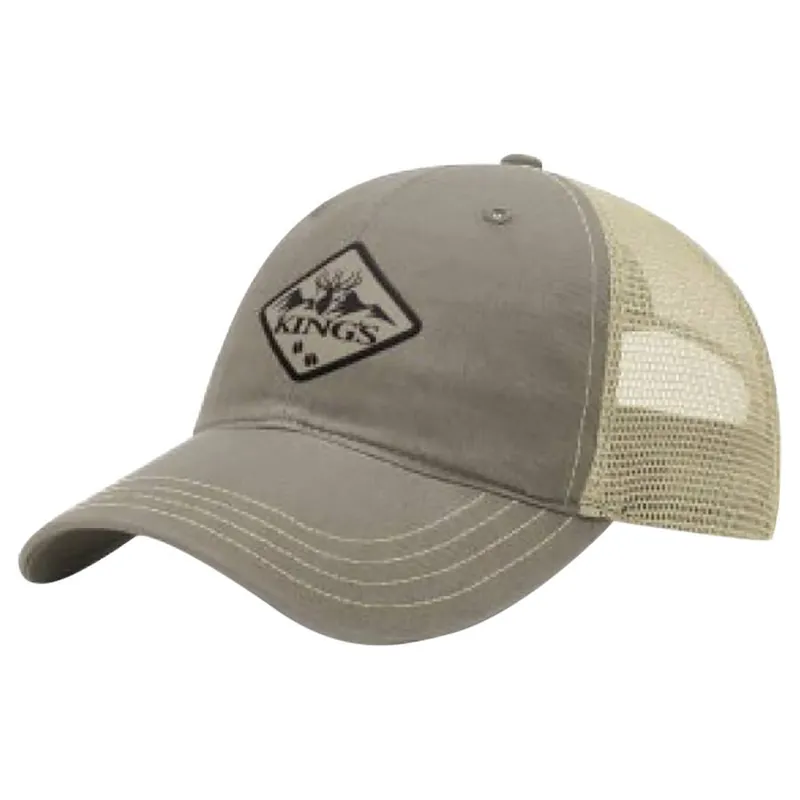 King‘s Camo Relaxed Elk Patch Cap