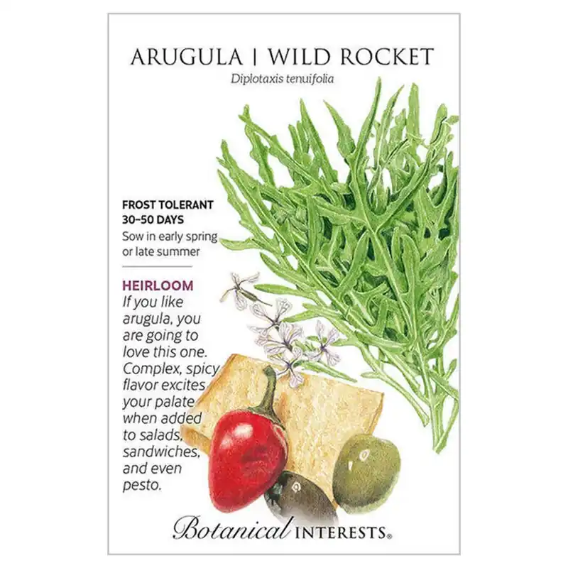 Botanical Interests Wild Rocket Arugula Seeds