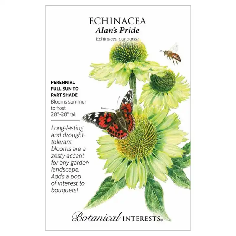 Botanical Interests Alan‘s Pride Echinacea Seeds