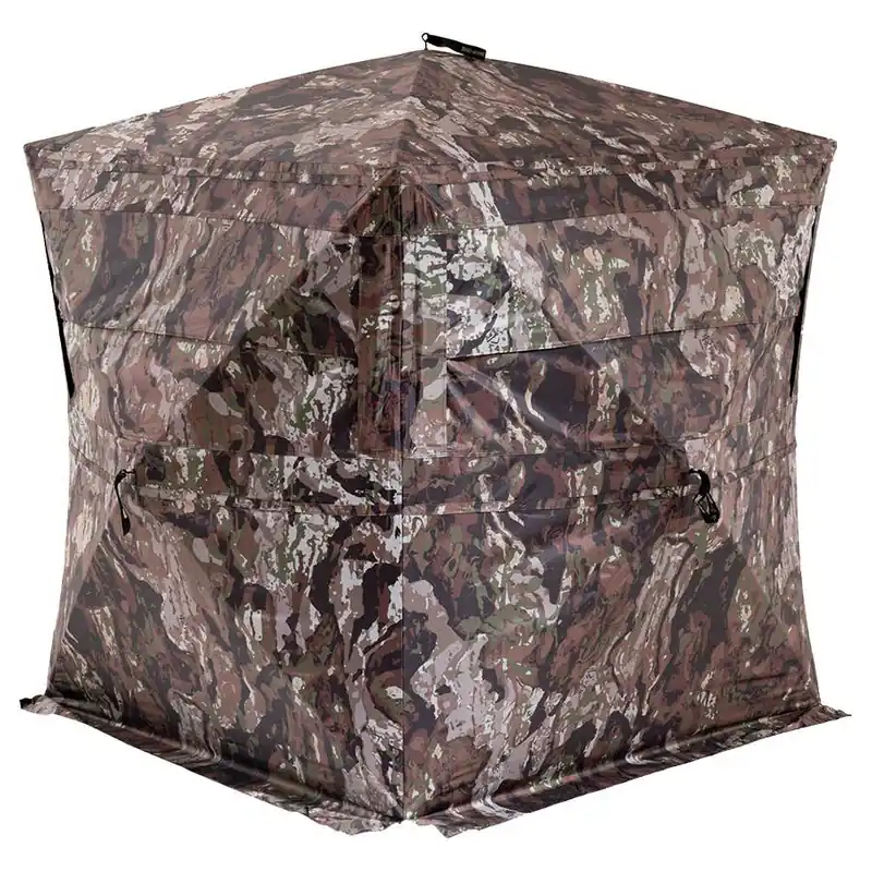 Duke + Boone 3-Man 5 Hub System Ground Blind with Veil
