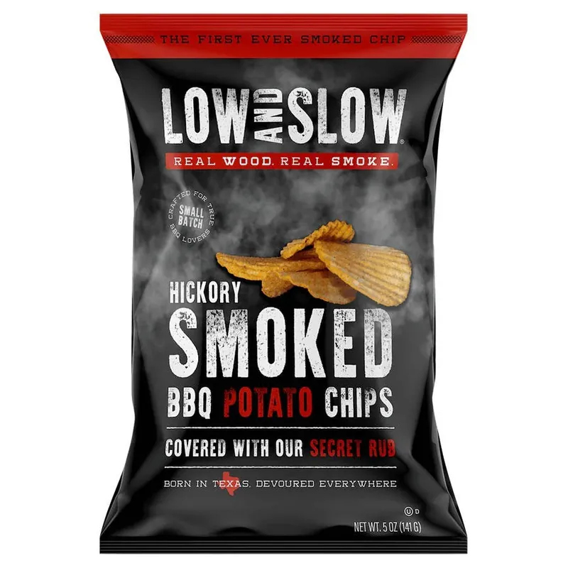 Low and Slow Hickory Smoked BBQ Potato Chips