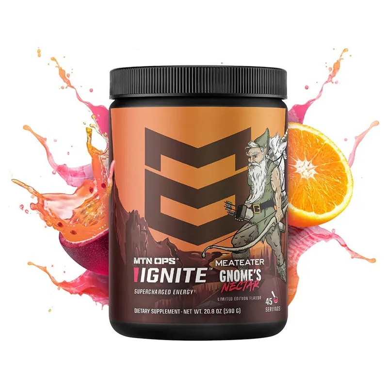 MTN OPS IGNITE Meateater Gnome‘s Nectar Energy Powder