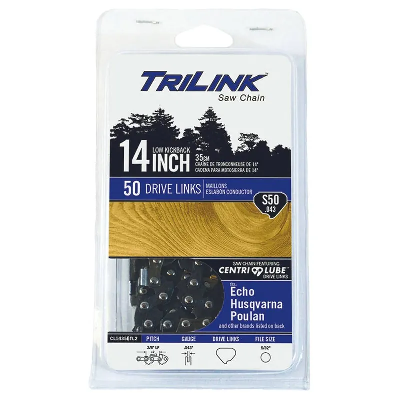 TriLink Saw Chain S50 Semi-Chisel Chainsaw Chain
