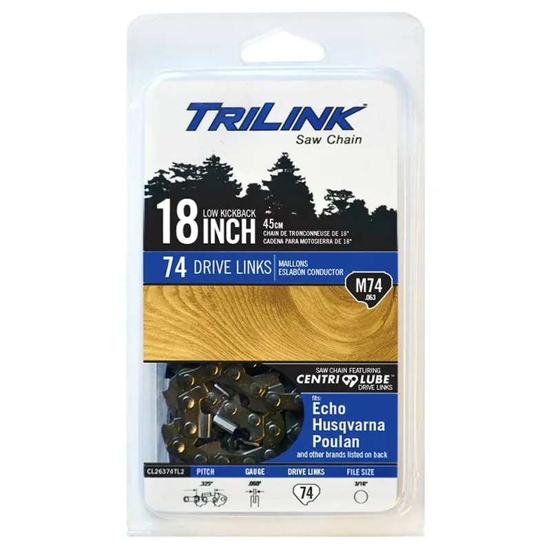 TriLink Saw Chain M74 Semi-Chisel Chainsaw Chain