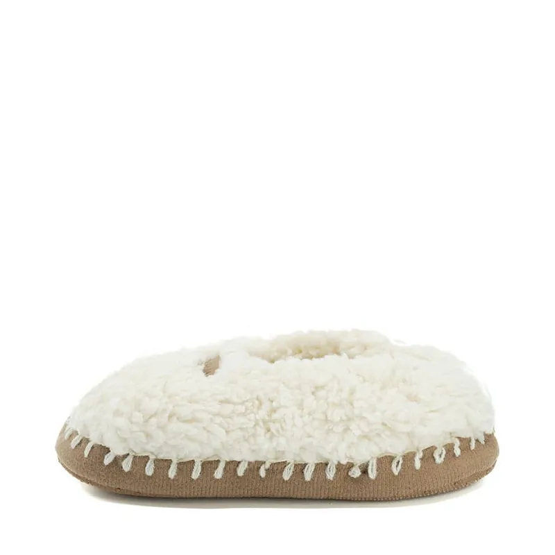 GaaHuu Girl‘s Shearling Mocassin Slipper