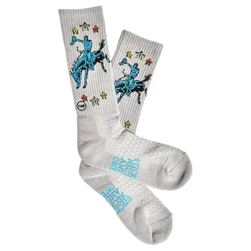 Lucky Chuck Women‘s Long Live Western Cowboy Performance Socks