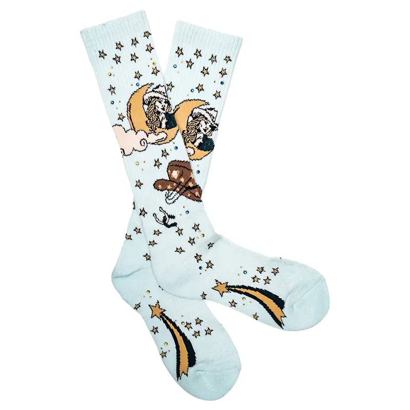 Lucky Chuck Women‘s Cosmic Cowgirl Performance Socks