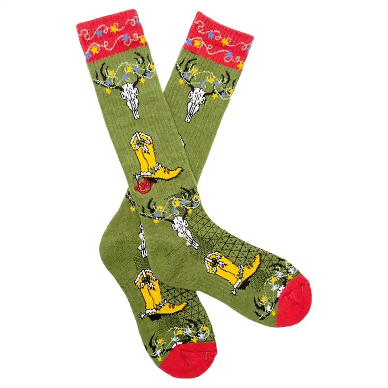 Lucky Chuck Women‘s Get a Little Western Performance Socks
