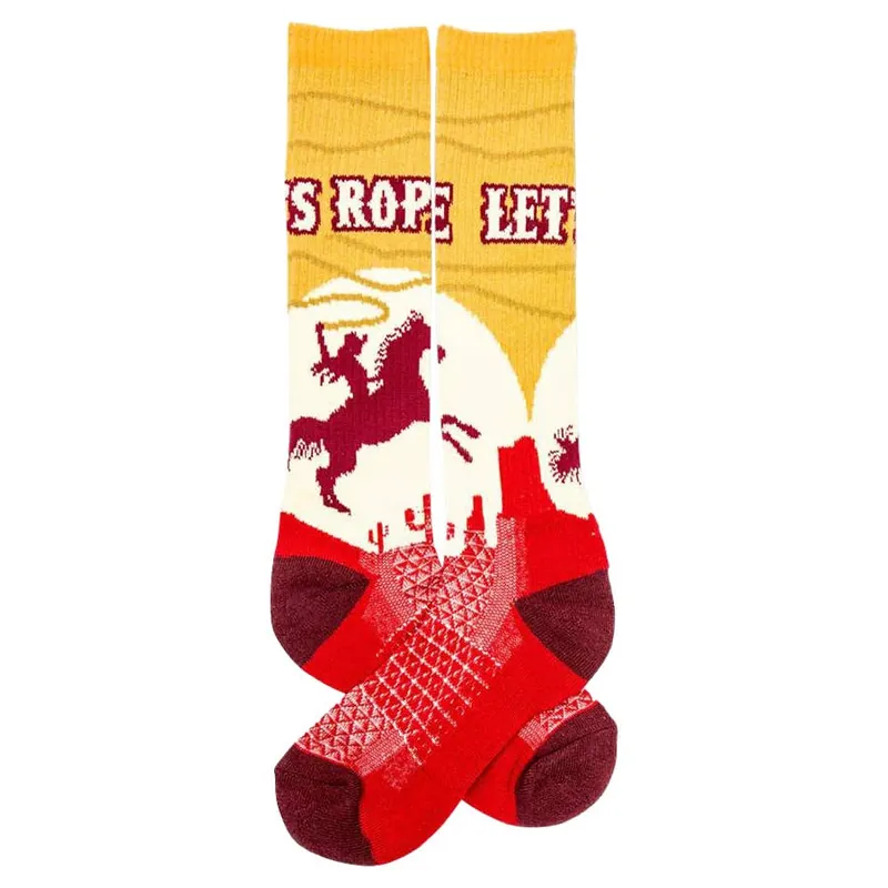 Lucky Chuck Women‘s Lets Rope Performance Socks