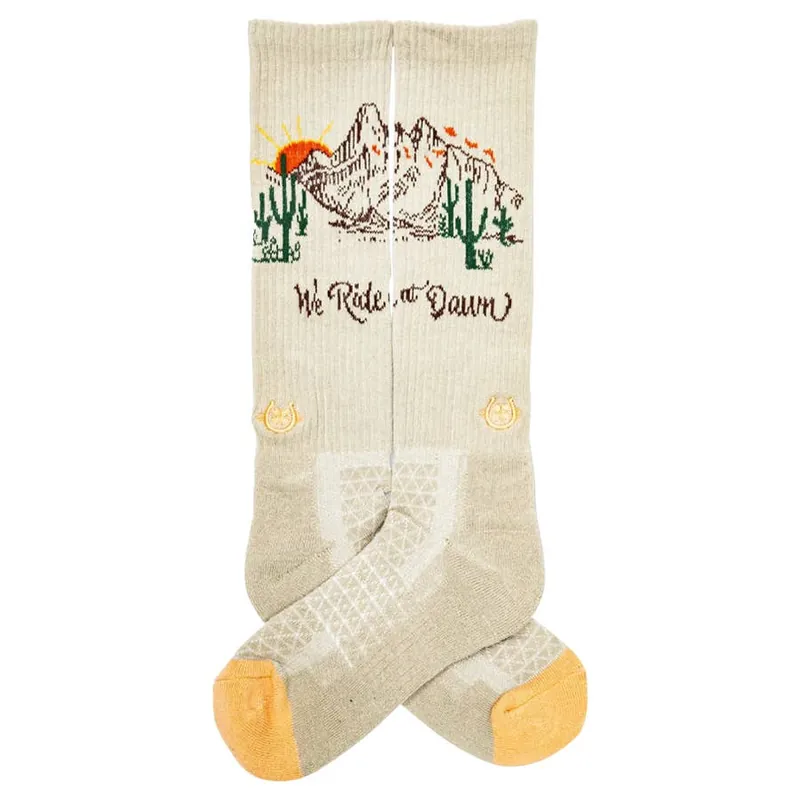 Lucky Chuck Women‘s We Ride at Dawn Performance Socks