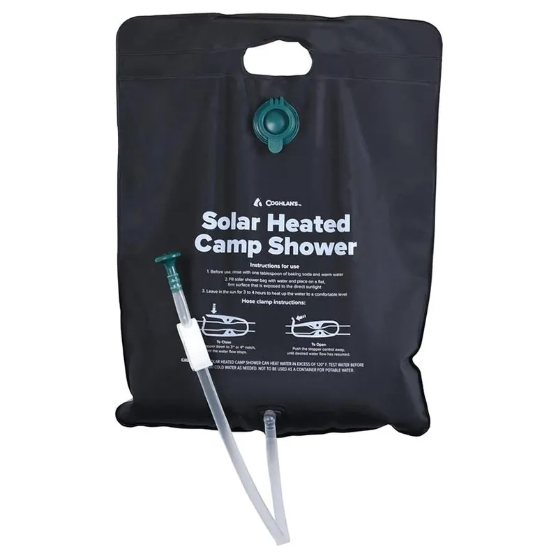 Coghlan‘s Solar Heated Camp Shower