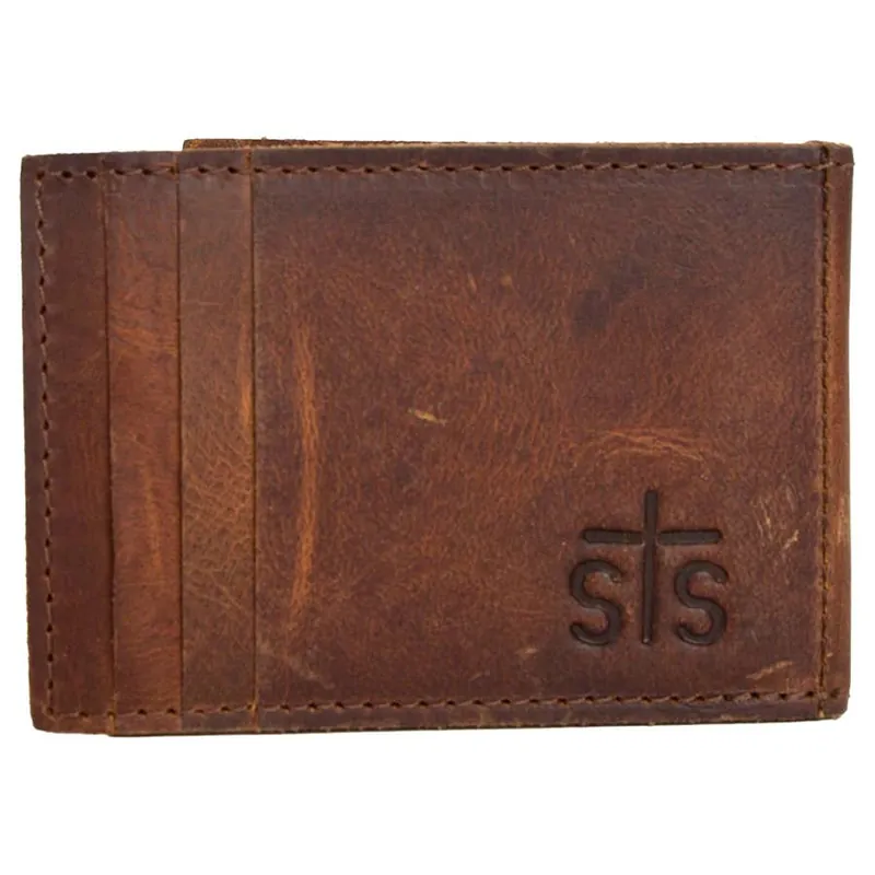 STS Ranchwear Men‘s Tucson Money Clip Card Wallet