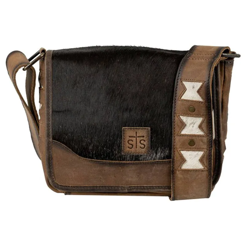 STS Ranchwear Women‘s Roswell Cowhide Della Crossbody Bag