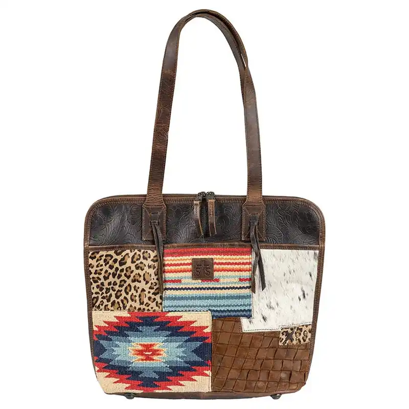 STS Ranchwear Women‘s Chaynee Mountain Laptop Shopper Bag