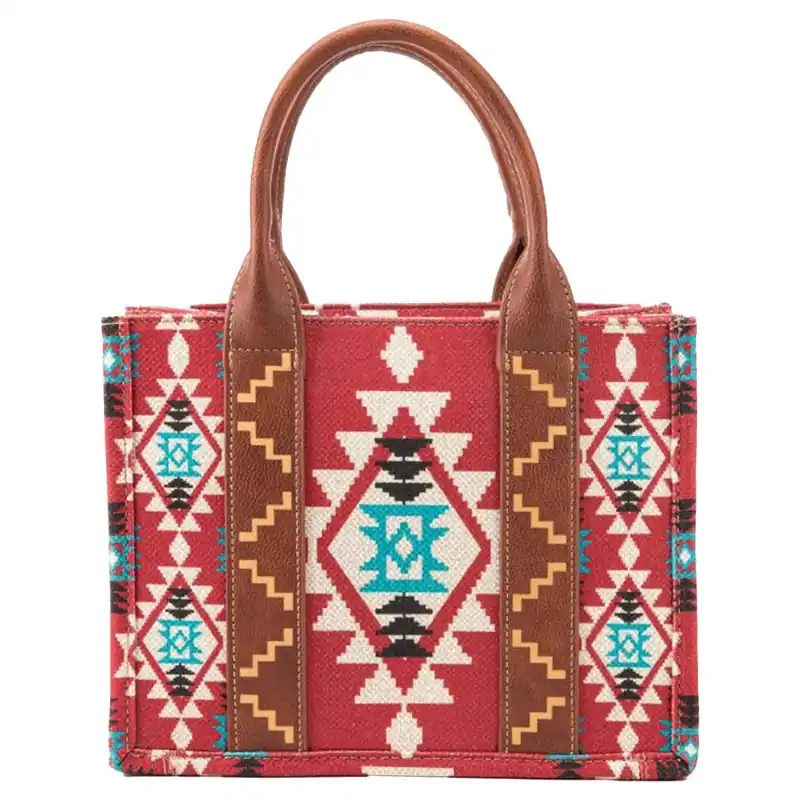 Wrangler Women‘s Aztec Crossbody Tote Bag