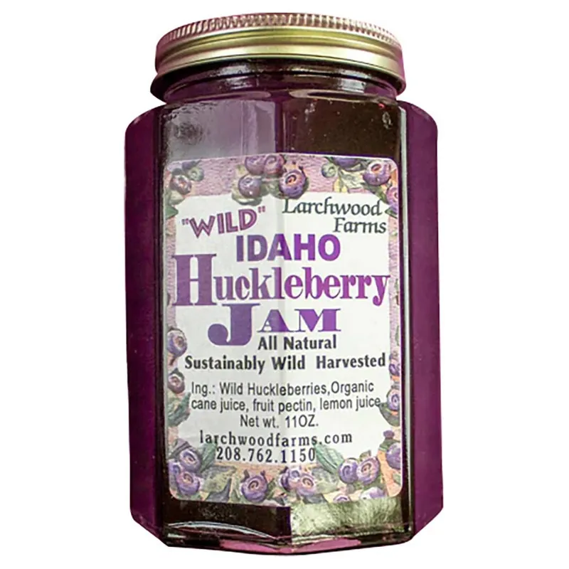 Larchwood Farms "Wild" Montana Huckleberry Jam