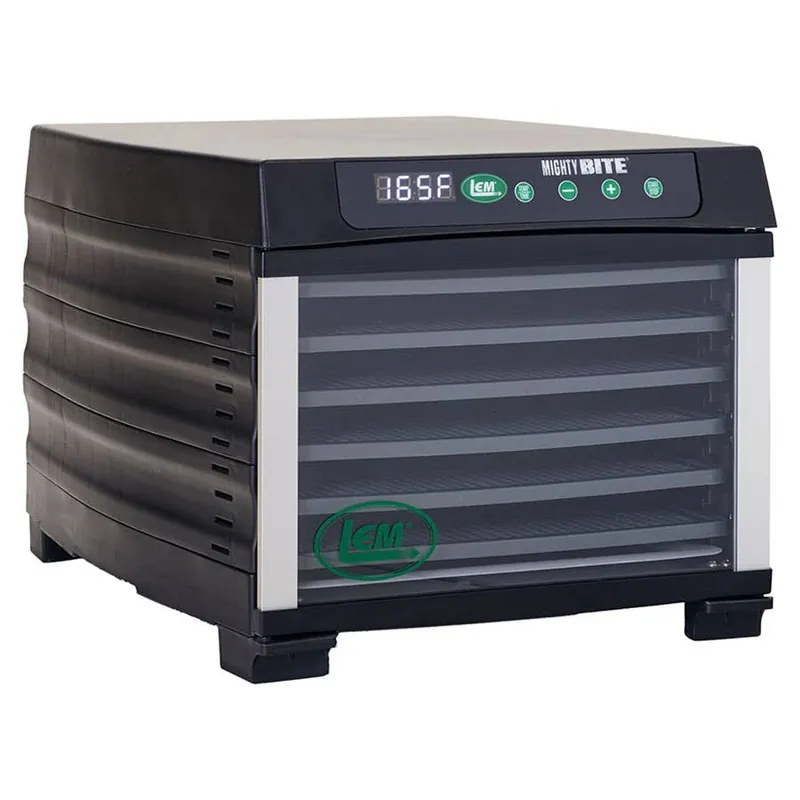 LEM MightyBite 6-Tray Plastic Dehydrator
