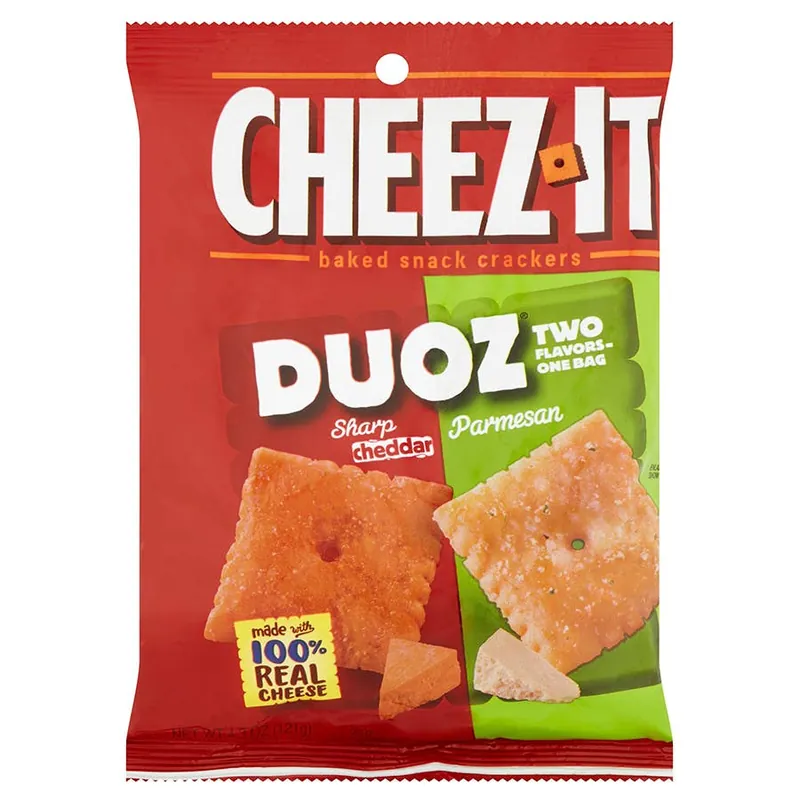 Cheez IT DOUZ Sharp Cheddar & Parmesan Snack Crackers