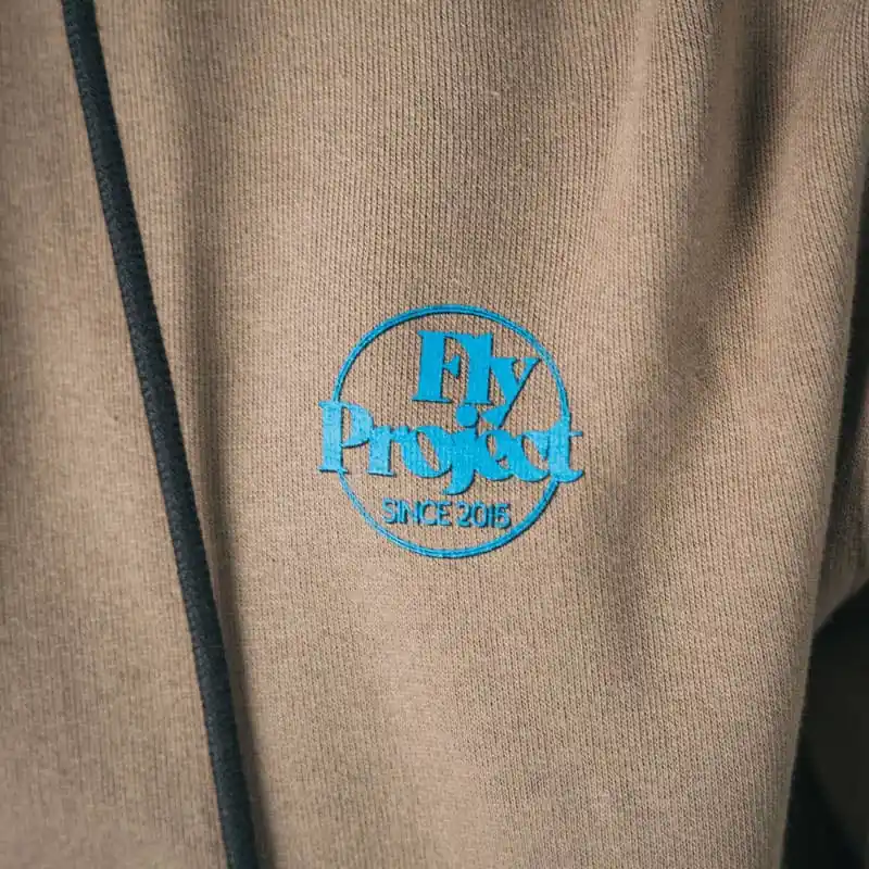 Fly Project Men‘s Vintage Round Pullover Hoodie