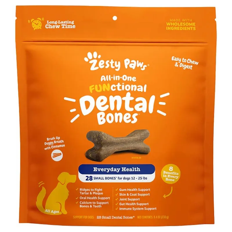 Zesty Paws LLC All-in-One Functional Dental Bones