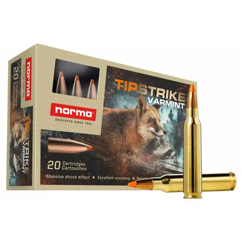 Norma TipStrike Varmint .223 Rem Rifle Ammunition