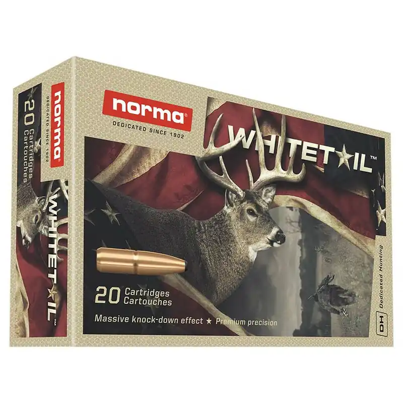 Norma Whitetail .270 Win Pointed Soft Point Rifle Ammunition