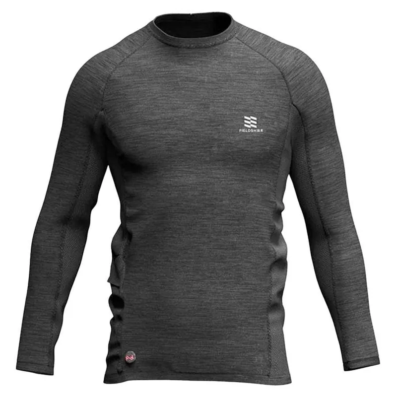 Mobile Warming Men‘s Long Sleeve Primer Heated Base Layer Crew T-Shirt