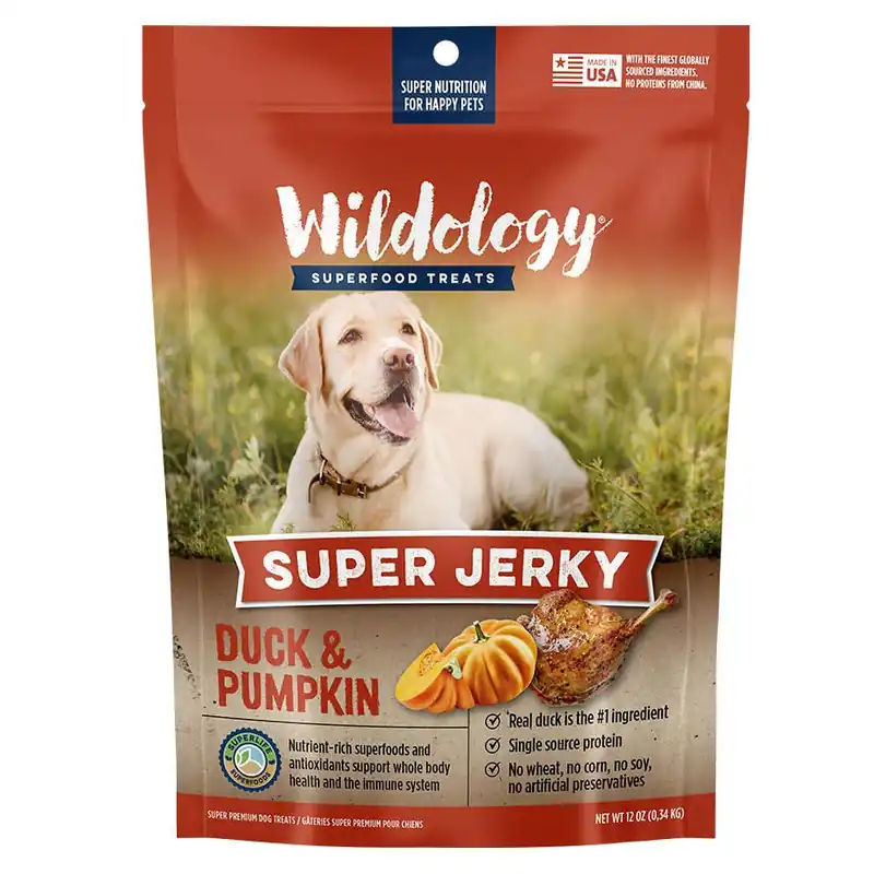 Wildology® Duck & Pumpkin Super Jerky