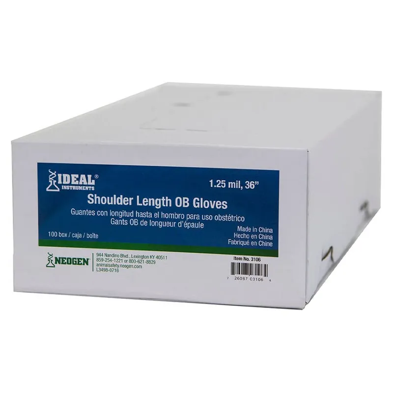 Neogen Ideal Shoulder Length Disposable OB Gloves