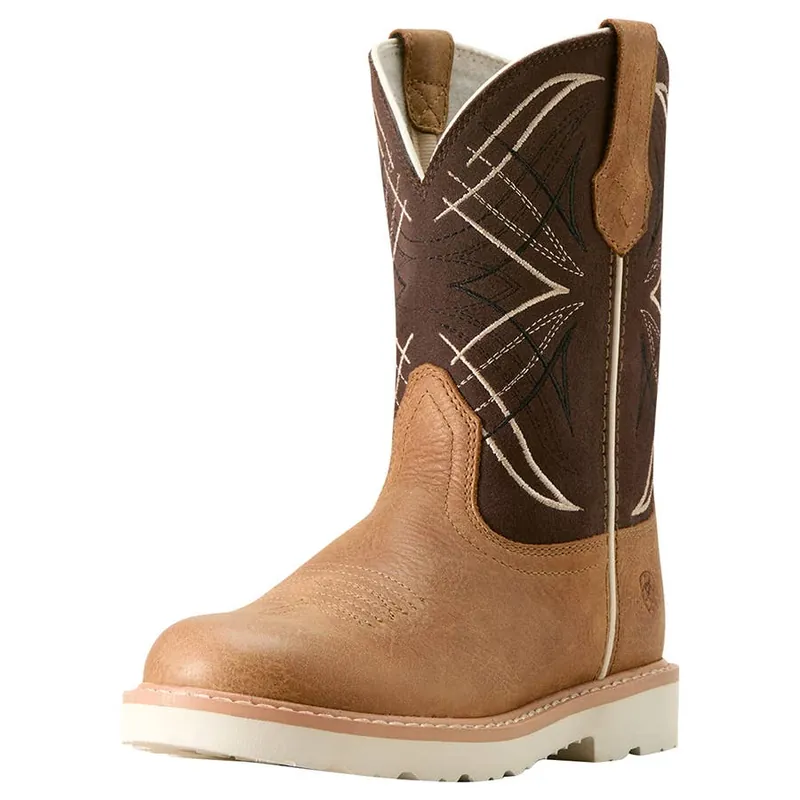 Ariat Boy‘s Activate Round Toe Western Boots