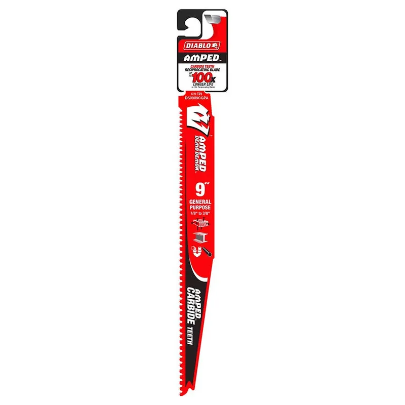 Diablo AMPED Steel Demon 6/9TPI Carbide Teeth Reciprocating Saw Blade
