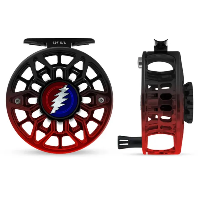 Abel Reels SDF - Red Rock Fade/Grateful Dead - 5/6