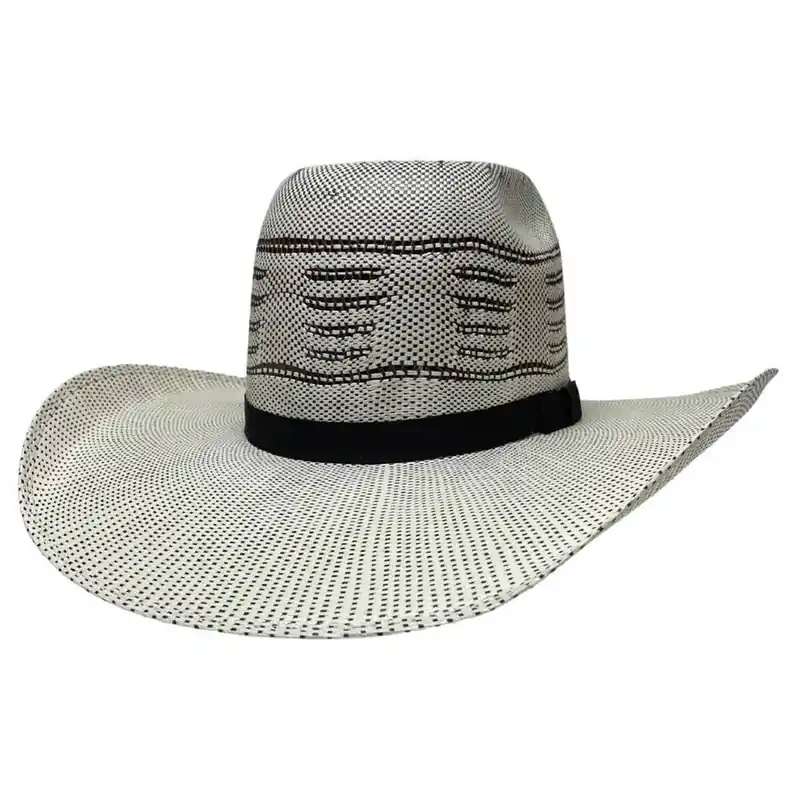American Hat Makers Men‘s Trail Boss Straw Hat