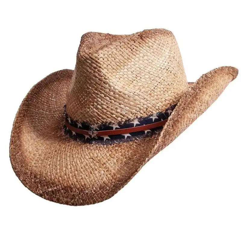 American Hat Makers Men‘s Dusty Patriotic Hat