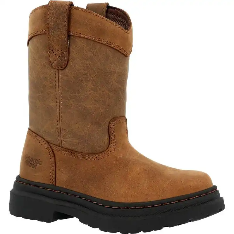 Georgia Boot Unisex Big Kid‘s Superlyte Pull on Boots