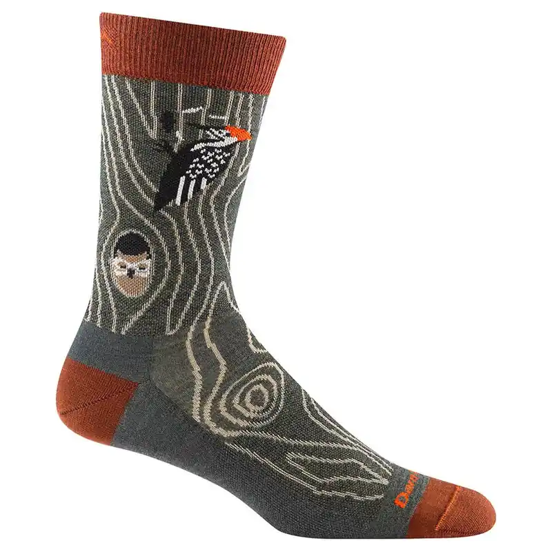 Darn Tough Men‘s Woody Crew Light weight Crew Lifestyle Socks