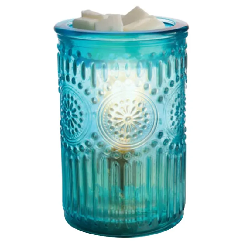 Candle Warmers Vintage Parisan Glass Wax Warmer