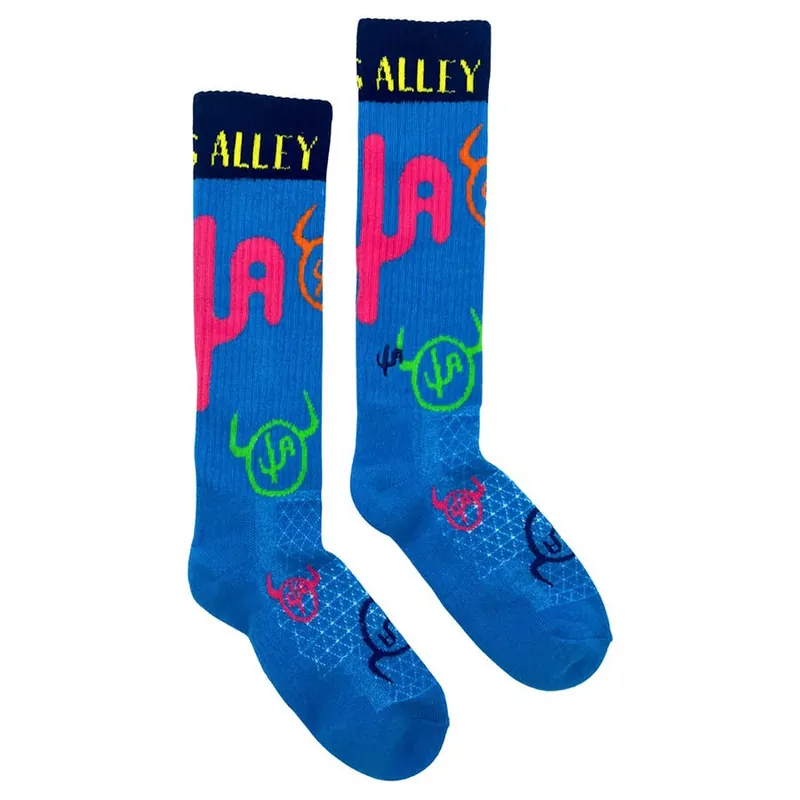 Lucky Chuck Women‘s Cactus Alley Moo Socks