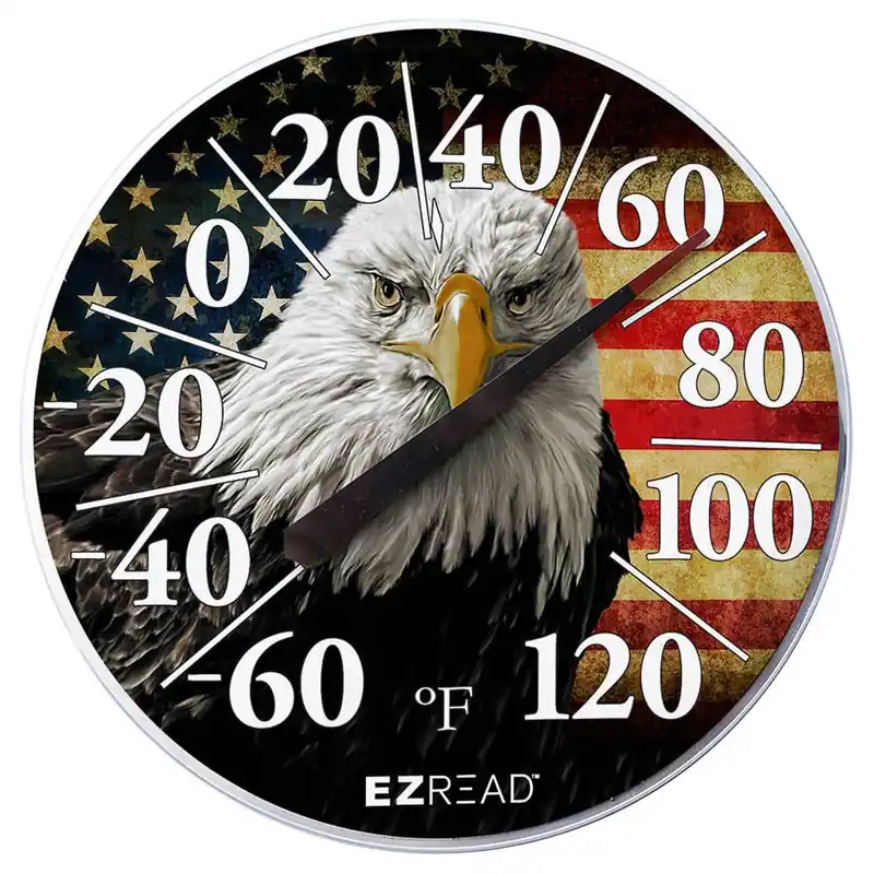 Headwind Consumer Products American Flag/Eagle Dial Thermometer