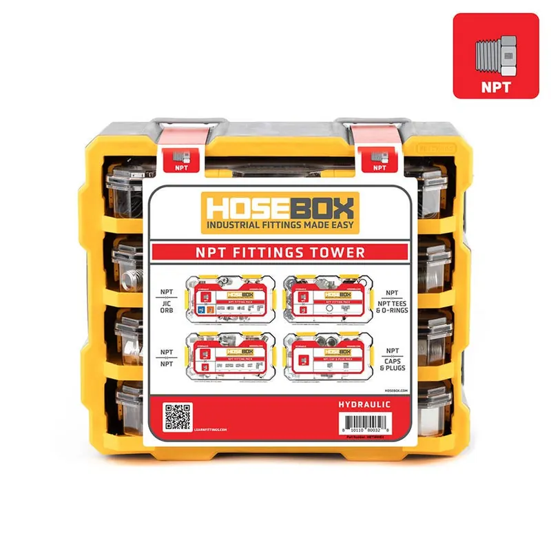 HoseBox NPT Hydraulic Fittings Tower