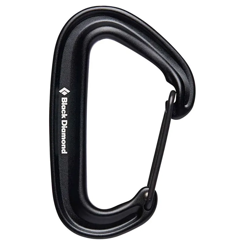 Black Diamond Miniwire D-Shape Non-Lock Carabiner