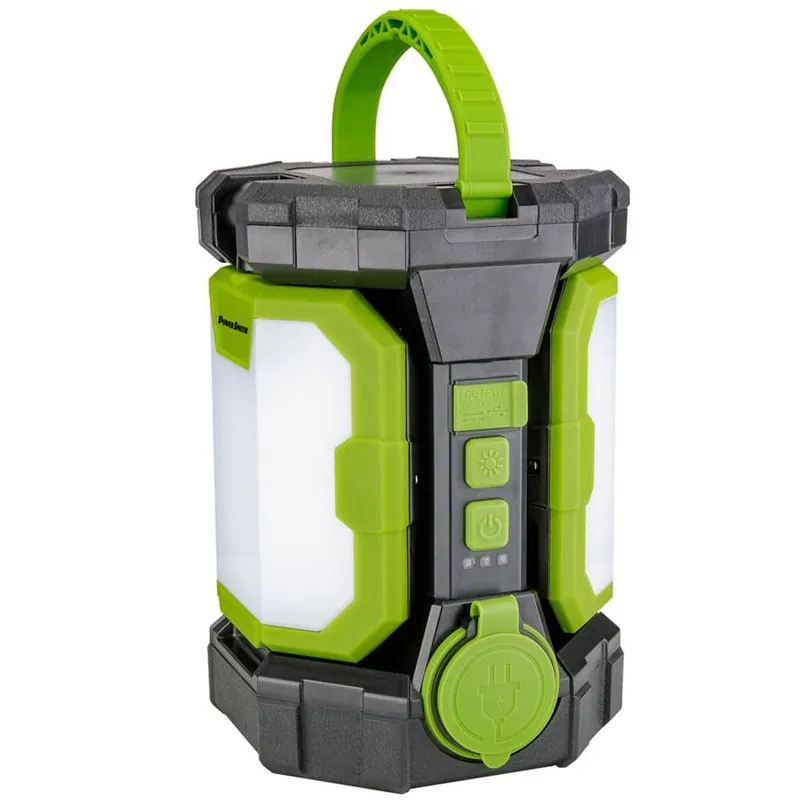 PowerSmith Voyager Jobsite Lantern with 3-Way Power - Battery Included
