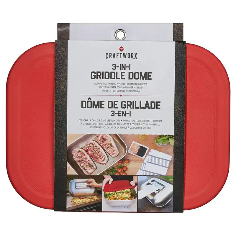 Craftworx 3 in 1 with Lid Griddle Dome