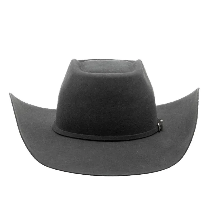 Serratelli Hat Co Men‘s Beaumont 6X Fur Felt Hat - Charcoal