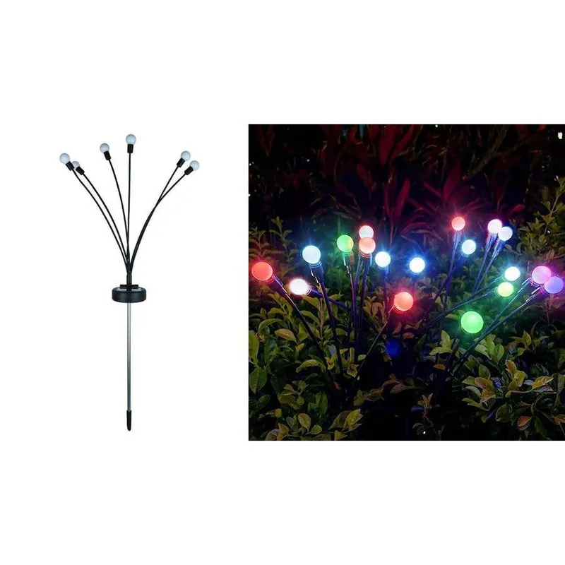 Backyard Expressions Solar Firefly Garden Stake