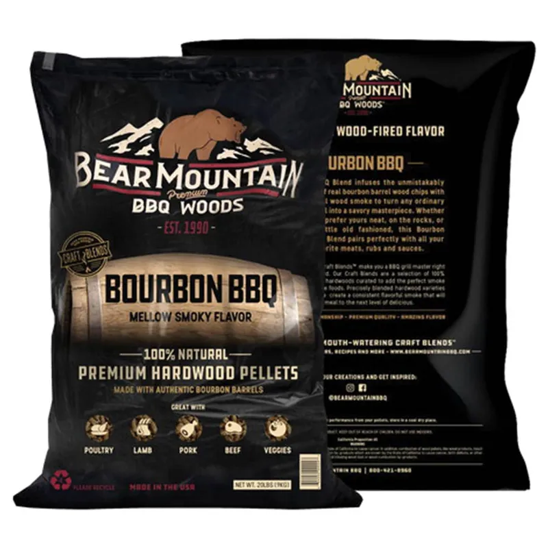 Bear Mountain Bourbon Blend Grill Pellets